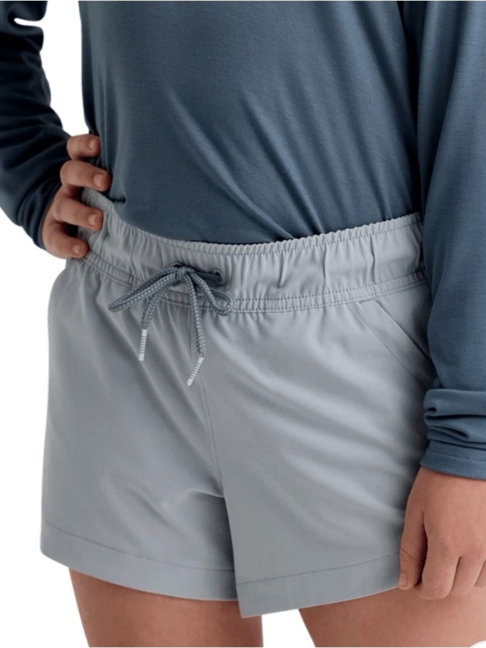 FREE FLY APPAREL PULL-ON BREEZE SHORT FOR GIRLS